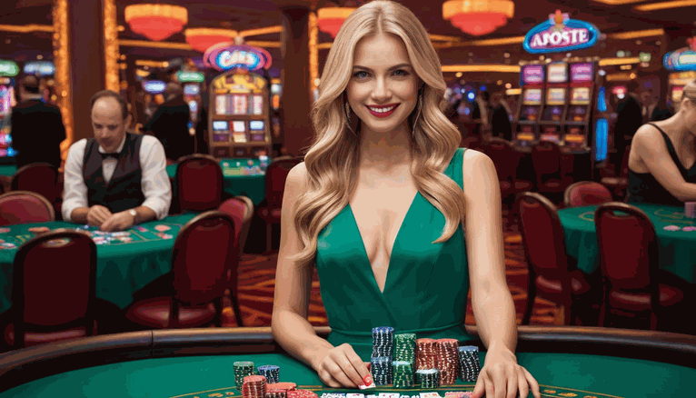 Imagem promocional da plataforma oficial do cassino